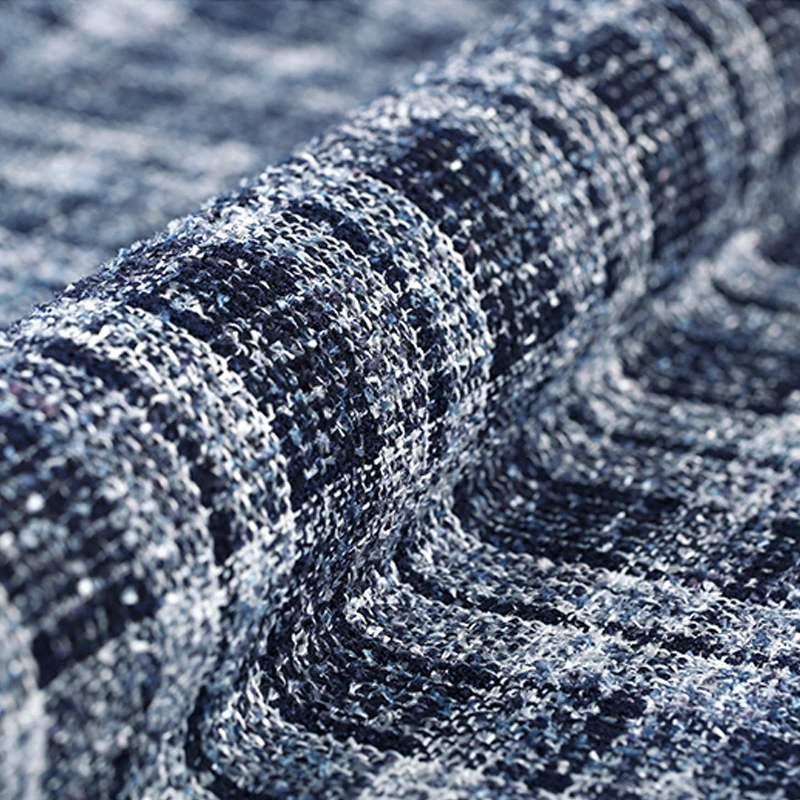 2019 queda kpop Pista Islândia especial fio de tweed, tecido para revestimento saia tissu africana telas tissus stoffen