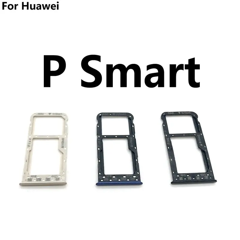 Novo Micro Sim Card Ranhura do Suporte da Bandeja de Adaptadores Para Huawei P smart / Desfrutar 7S FIG-LX1 FIG-LA1 FIG-LX2 FIG-LX3