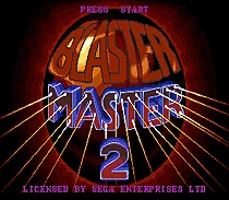 Blaster Master 2 - 16 bits MD Cartão de Jogo Para o Sega Mega Drive Para Gênesis