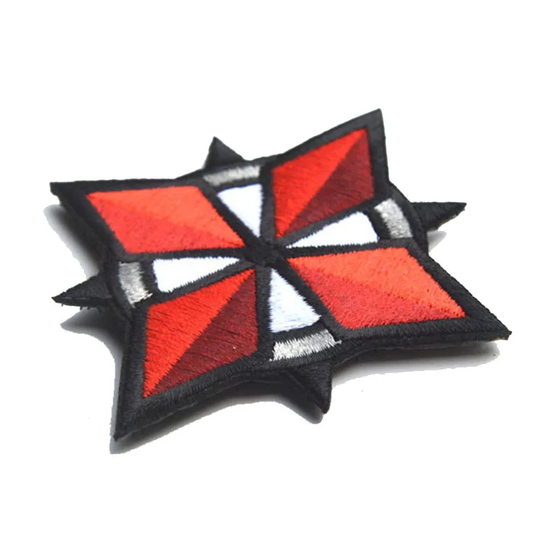 Patch bordado a Proteção de Guarda-chuva em 3D de Bordado Braçadeira de Táticas Militares Especiais Guerreiro Gás Emblema Roupa Mochila Patch