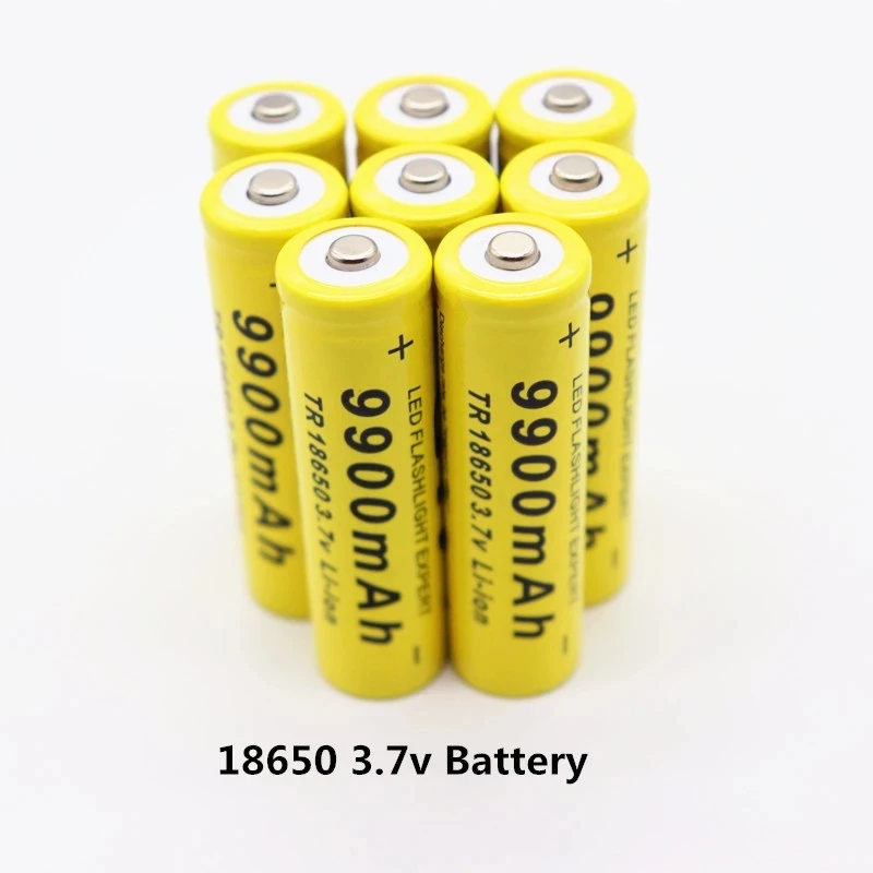 3,7 V 9900mah 18650 bateria GTF 18650 Bateria do li-íon da Bateria 9900mAh 3.7 V Bateria Recarregável frete grátis