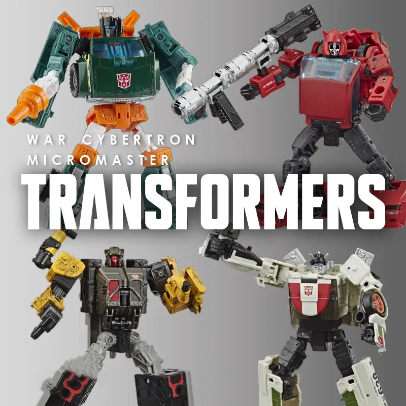 Hasbro Transformers War for Cybertron Série de Classe D Cliffjumper Wheeljack Grua de Deformação do Modelo de Brinquedos E7155 E7154 E7156 E7157