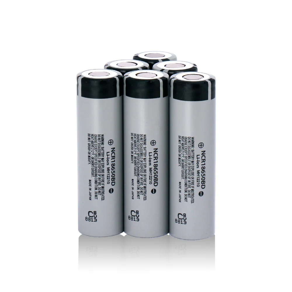 NCR18650BD 3200mAh 18650 3.7 V bateria de lítio Recarregável 10A Descarga NCR 18650BD para chave de fenda ferramenta Portátil Lanterna célula