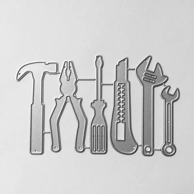 Conjunto de talheres de Metal cortantes (Stencil DIY Scrapbooking Álbum Carimbo de Papel Cartão em Relevo de Artesanato Decoração