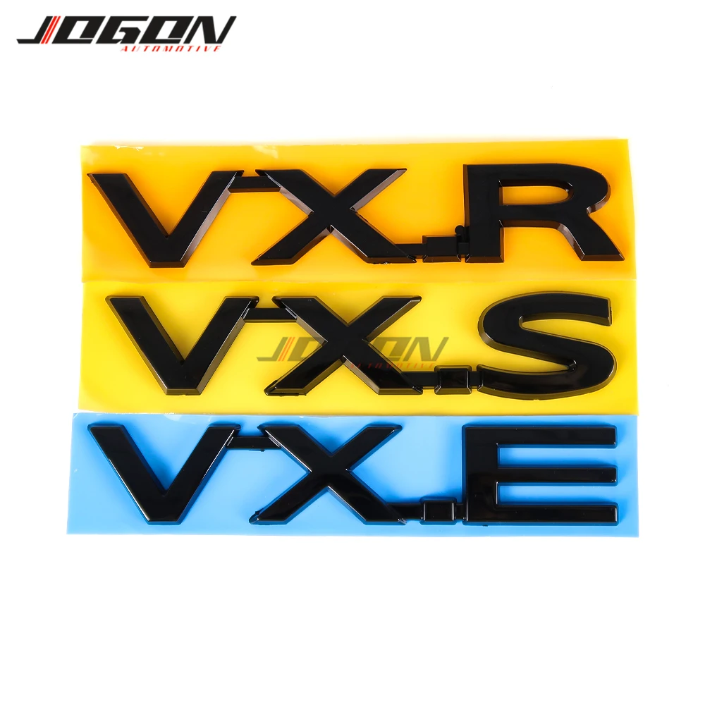 Carro VXR VXS VXE Emblema Para Toyota Land Cruiser Prado Tundra Tampa do porta-malas Emblema Adesivo Guarnição Acessórios