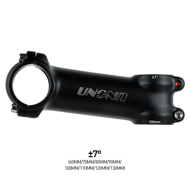 UNO Bicicleta Tronco Ultraleve 31,8 mm ±7° 17 35 Graus MTB Mountain Bike-Tronco 60/70/80/90/100/110/120/130mm Liga de Alumínio