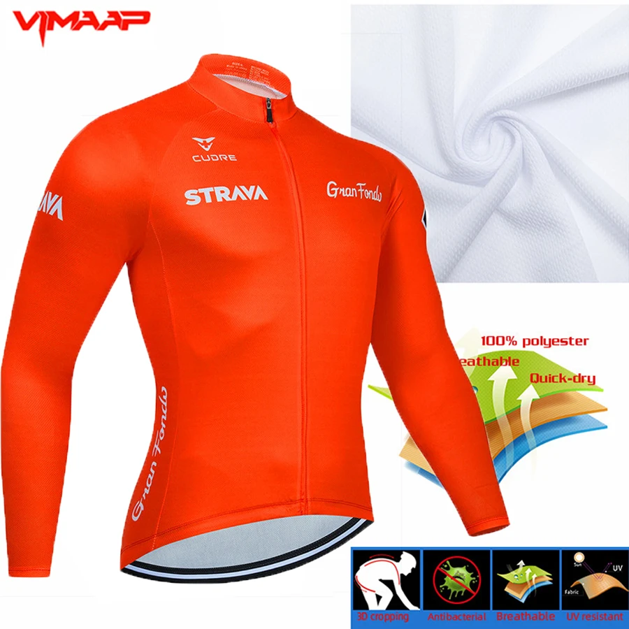 STRAVA 2021 Equipa profissional de Ciclismo Jersey Moto Vestir roupas Rápido-Seca de Ciclismo Roupas de Ciclismo MTB uniformes Maillot Sport Wear