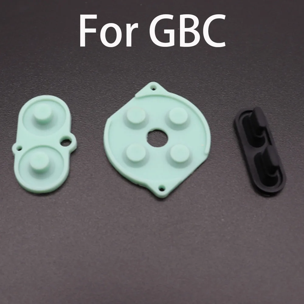 Para Gameboy Color GBC botões do console de reparação de silicone condutivo almofadas de Borracha