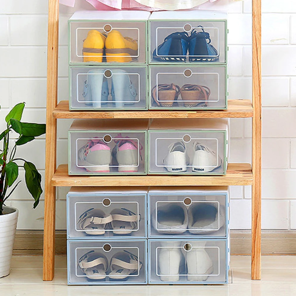 DIY de Armazenamento de Caixa de Caso Organizador caixa de sapatos sapateira