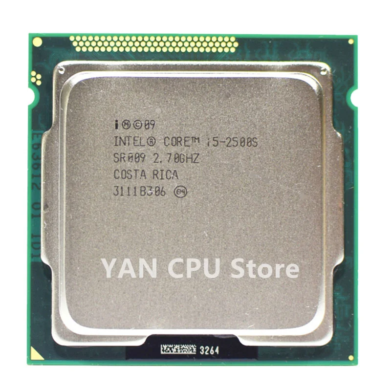 Feer de envio Intel Core i5 2500S 2.7 GHz Quad-Core de 6M 5GT/s Processador SR009 Socket 1155 cpu