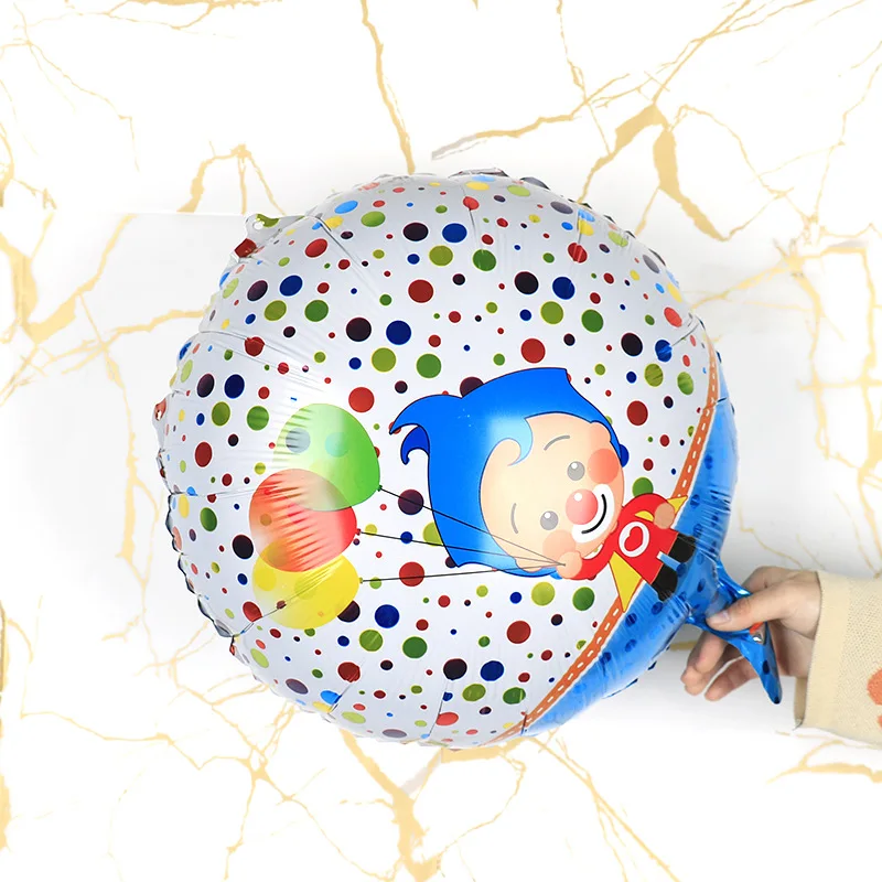 De 18 Polegadas De Desenho Animado Plim Plip Palhaço Folha De Balões De Festa De Aniversário, Festa De Decoração, Brinquedos Do Bebê Chuveiro Ar Globos Supplie