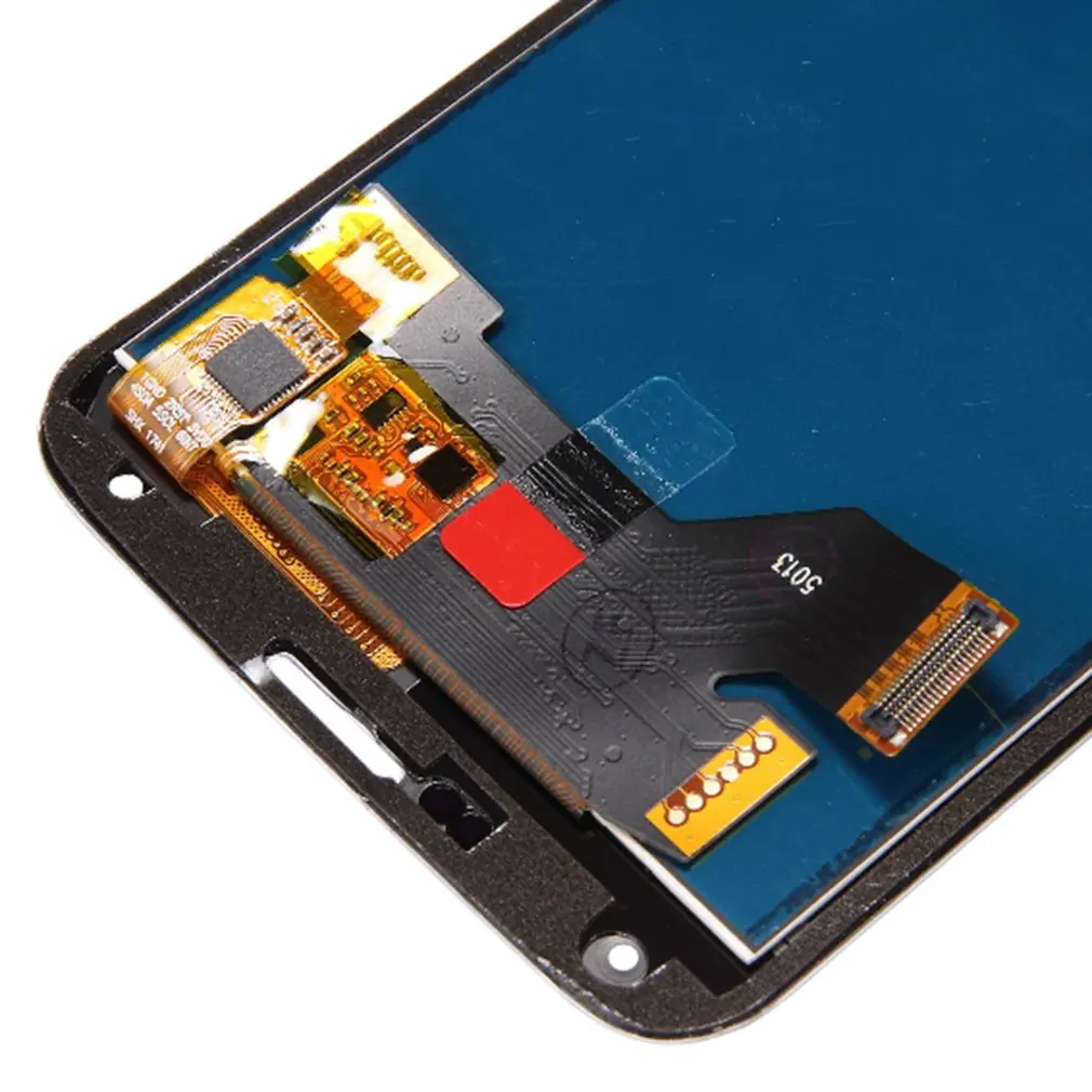 Telefone Brilho da Tela Ajustada Para Samsung Galaxy S5 Tela LCD Touch screen de Montagem de Kits