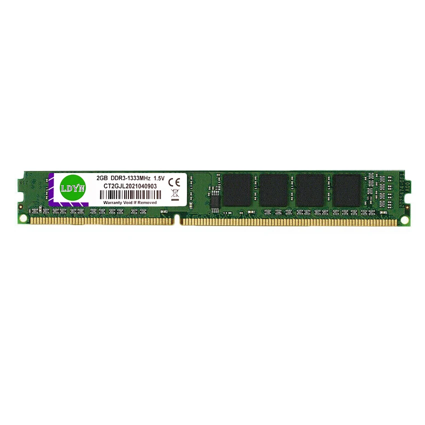 LDYN 10pcs muito DDR3 4GB de RAM 1333Mhz PC3-10600 MHZ DIMM área de Trabalho do computador 240 Pinos de 1,5 V NÃO ECC memoria ram ddr3