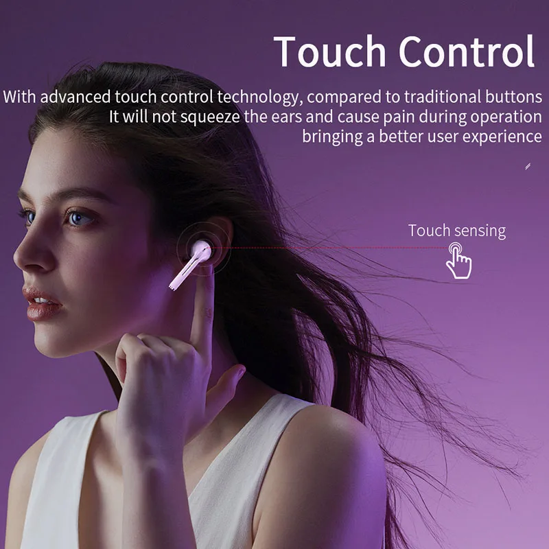 Essager J18 TWS Fones de ouvido Bluetooth Estéreo sem Fio Verdadeiro Fone de ouvido Fones de Ouvido Fones de ouvido mãos livres fones de Ouvido Para Telefone Móvel