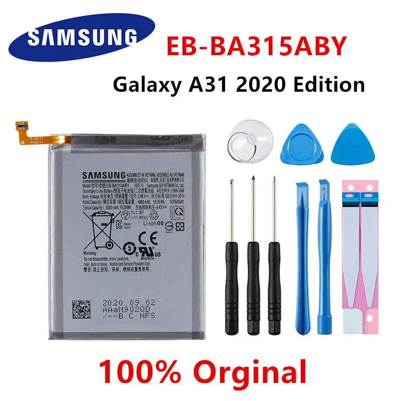 A SAMSUNG, Bateria original Para Samsung Galaxy S10 S20 S20+ S20 Ultra A80 e A90 A71 A60 A51 A31 A20e A10e Nota 10/10+ M30s A20S M11