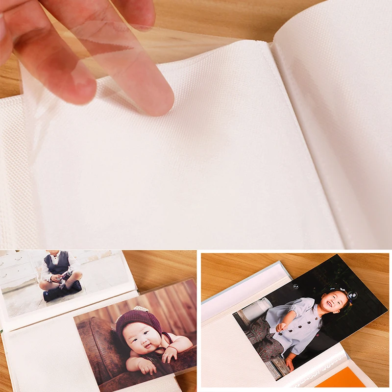 6 Polegadas Intersticial Álbum A Álbum Personalizado Coleção De Fotos De 100 Fotos Bolsos Fotos De Família Livro Aniversário De Casamento Livro De Memórias