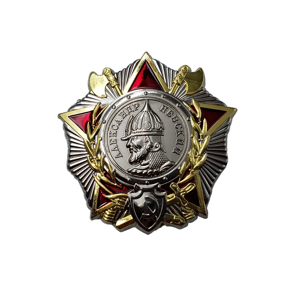 A rússia SOVIÉTICA Emblema Alfinetes de Lapela Emblema de Metal Medalha Lembrança de Coleta de Honra