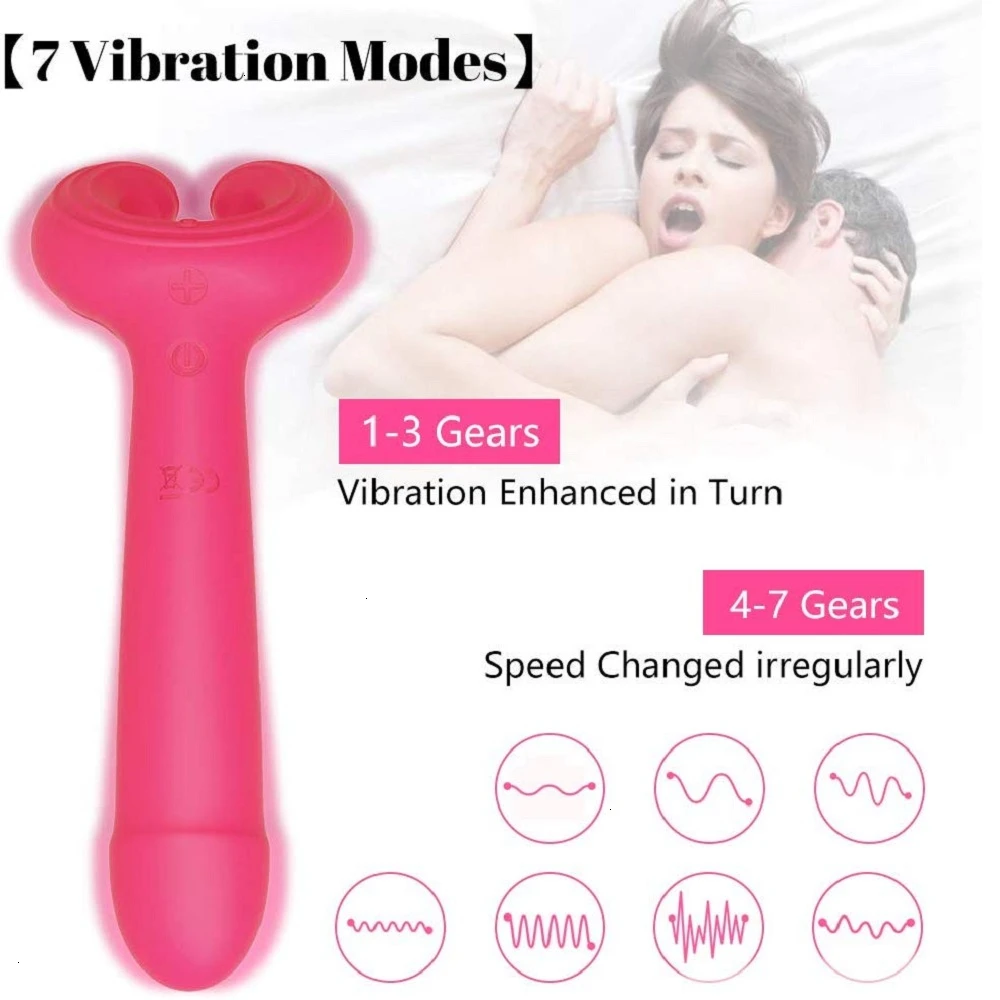 G-ponto vibrador no clitóris vagina 3 motores de incentivar o pênis vibrador de silicone 7 modos de vibração feminina do casal brinquedos sexuais