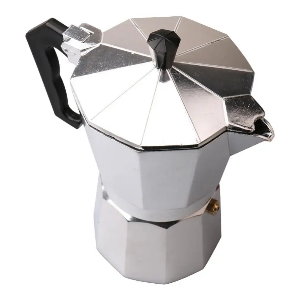 60% Vendas Quentes!!! 50/150/300ml Fogão, cafeteira, Panela de Alumínio Mocha café Expresso máquinas de fazer café de Chaleira
