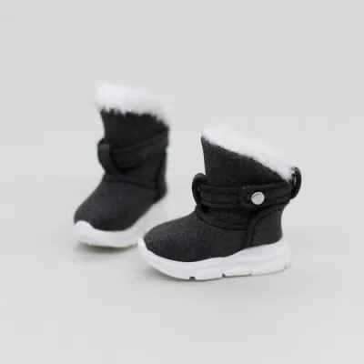 OB11 Sapatos de Boneca e Blythes boneca são adequados para a 1/12 da moda novo esportes de inverno botas em preto, branco e castanho