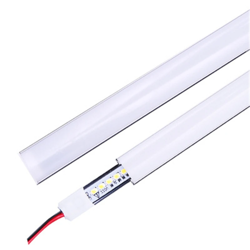 LED barra de alumínio DC12V 50CM de 20 polegadas em forma de U 5730 36LEDs LED de alumínio de canal de iluminação Home da decoração