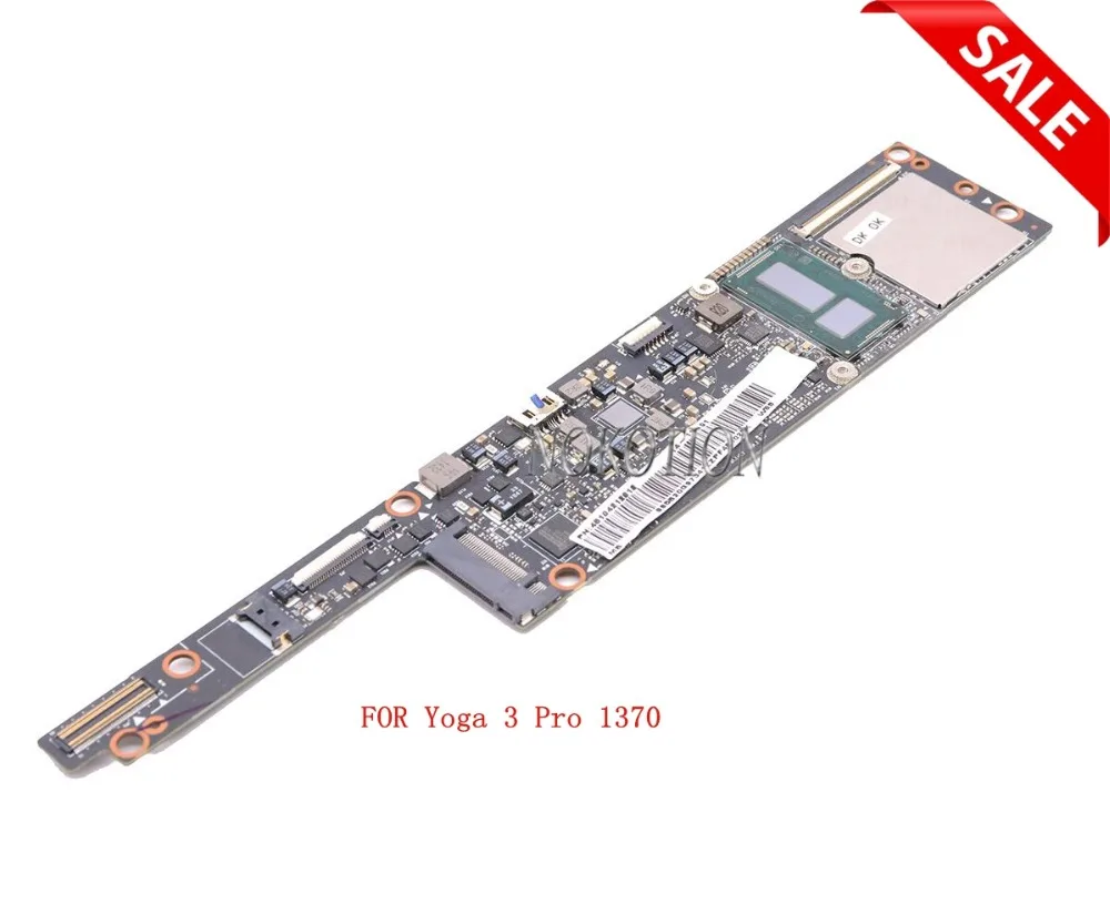 NOKOTION Para o Lenovo Yoga 3 Pro 1370 Laptop placa-Mãe Com SR216 M-5Y70 CPU RAM de 4GB AIUU2 NM-A321 5B20G97324