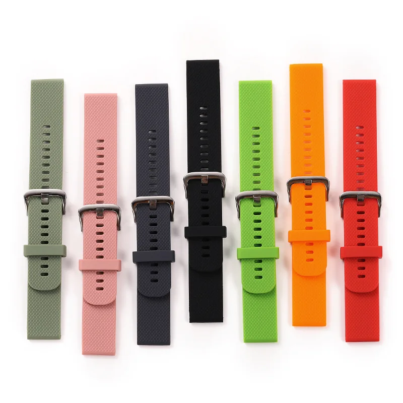 Para Huami Amazfit GTR 42mm smart watch acessórios pulseira esporte alça de 20mm homem mulher faixa de Silicone para Xiaomi Amazfit GTR 42