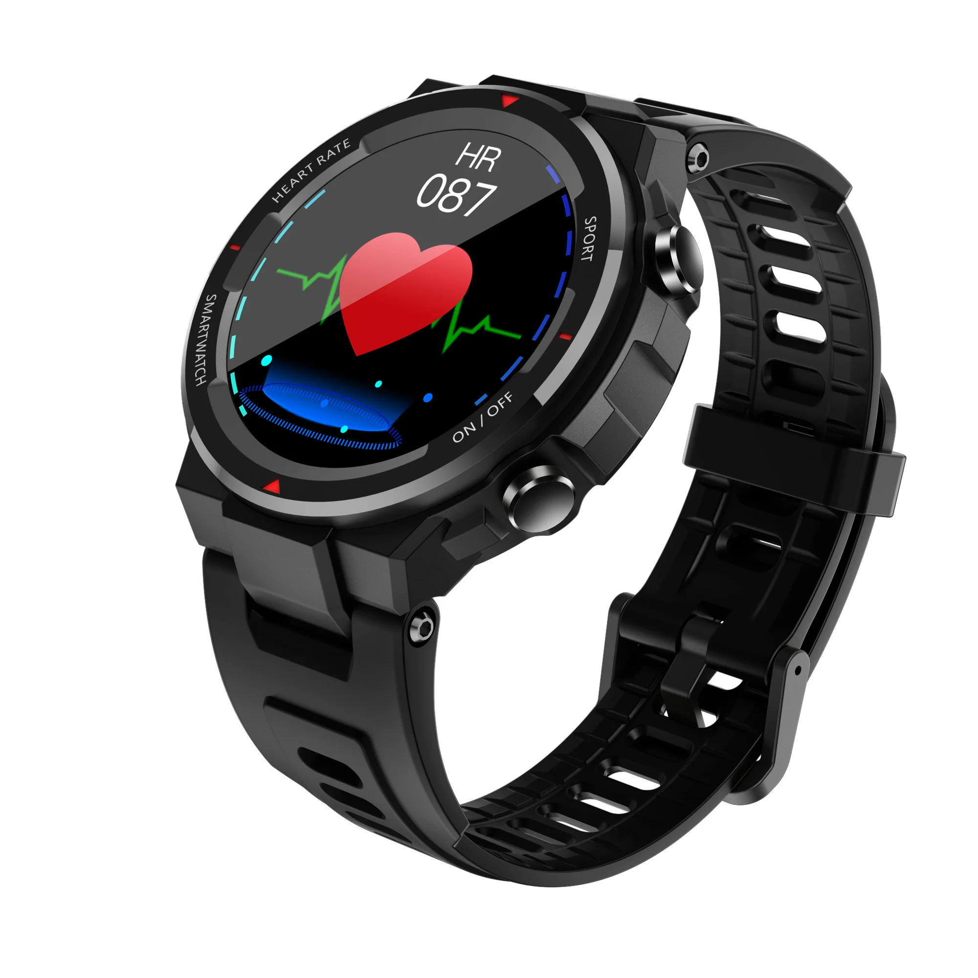 Imosi Q70C Smart Watch, Homens Cheios de Toque de Fitness Tracker Pressão Arterial Relógio Inteligente Mulheres Cutoms Cara de Relógio Smartwatch Android IOS