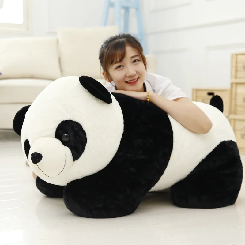 Bebê Bonito Grande Urso Panda Gigante De Pelúcia Animal De Pelúcia Boneca Animais Brinquedo De Almofadas De Desenhos Animados Kawaii Bonecas De Meninas Presentes Knuffels