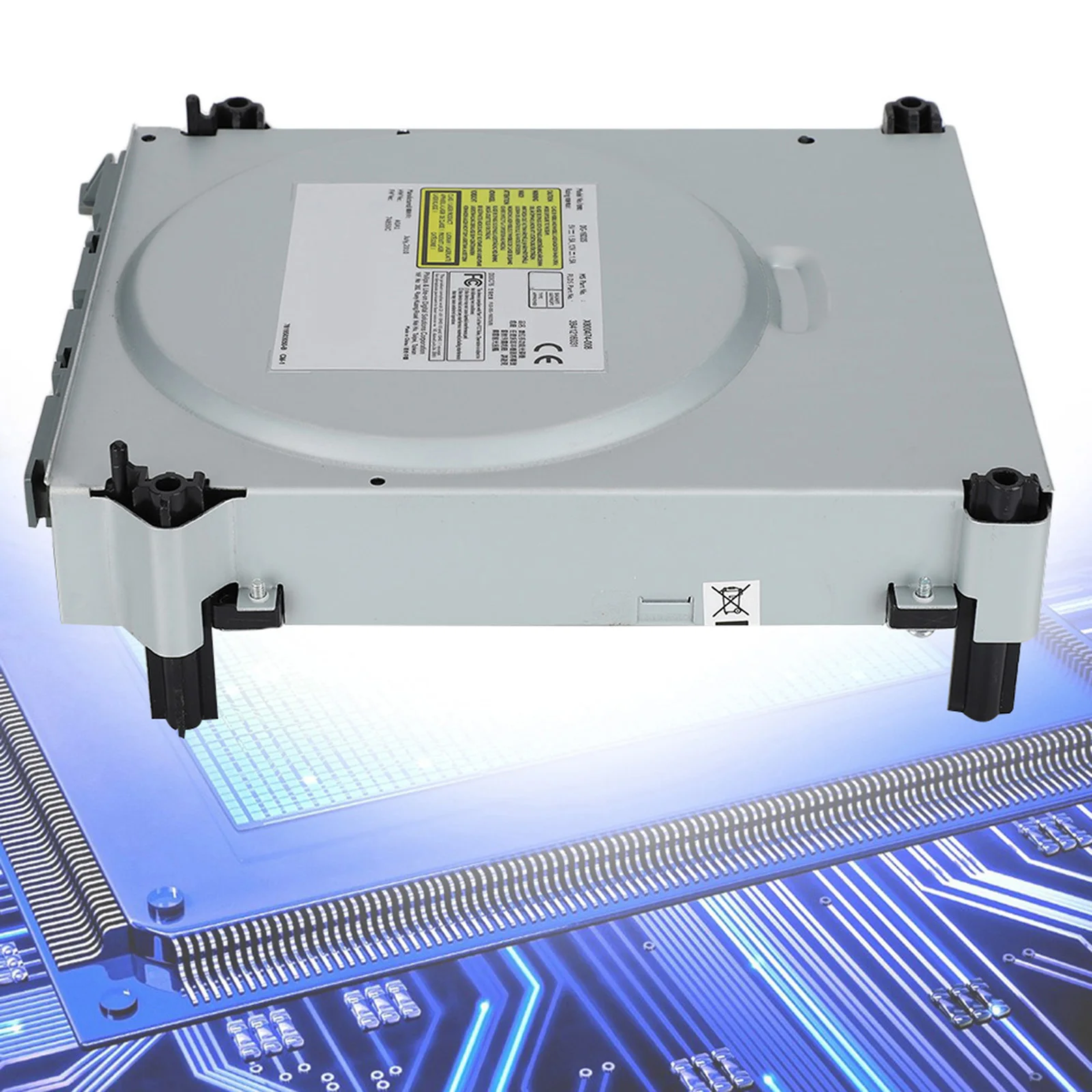 Unidade de disco de Substituição Profissional de Alta Compatibilidade de Fácil Instalação Compart de DVD Portátil, Unidade de Disco DG-16D2S para Xbox 360
