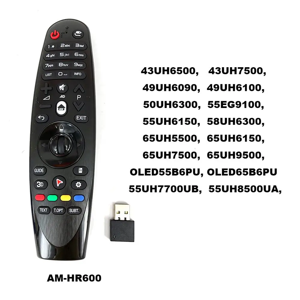 Para LG Magic TV Substituição Magia de Controle Remoto de UM-MR650A UM-MR600 UM-MR18BA UM-MR19BA Novo