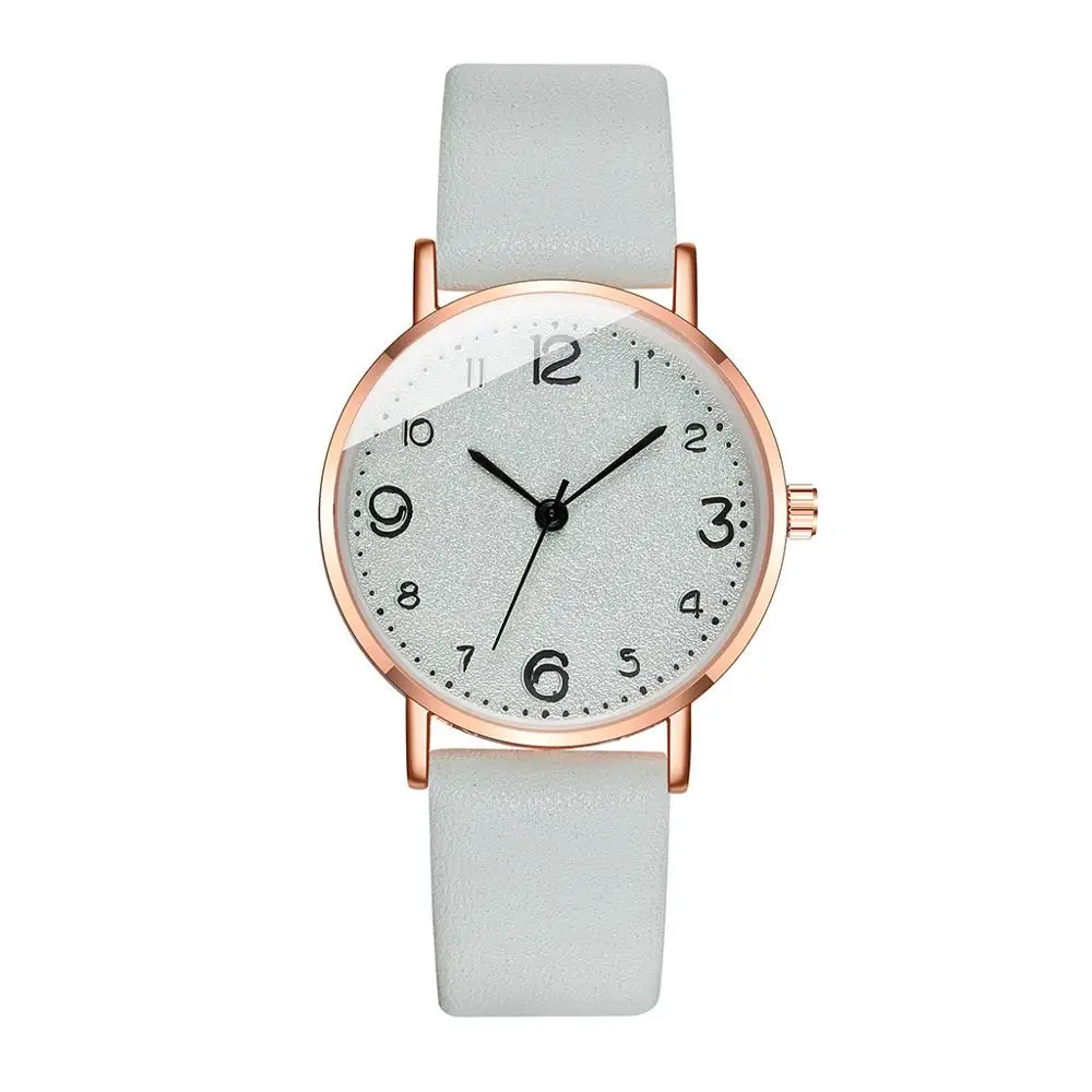 Venda quente simples cinturão digital do relógio de quartzo elegante e versátil pouco fresco aluno relógio de pulso das mulheres assistir'