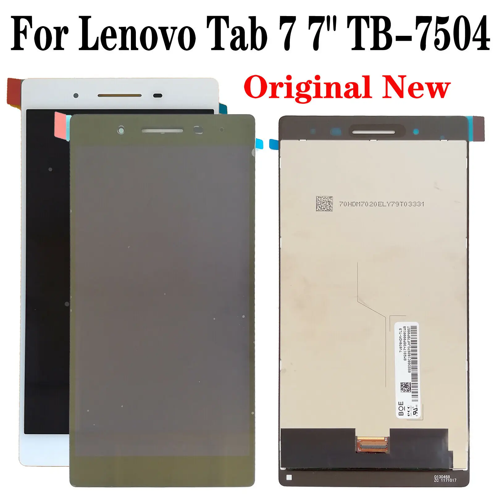 Original Lenovo Tab 7 TB-7504F TB-7504X TB-7504N Tela LCD Touch screen