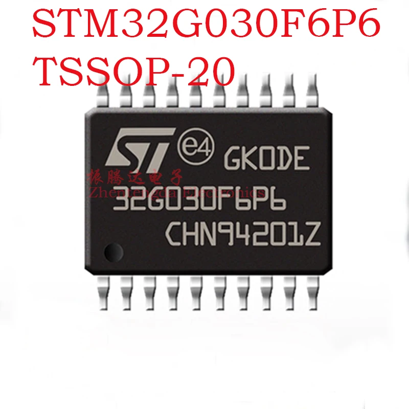 STM32G030F6P6 STM STM32 STM32G STM32G030 STM32G030F STM32G030F6 TSSOP-20 IC MCU