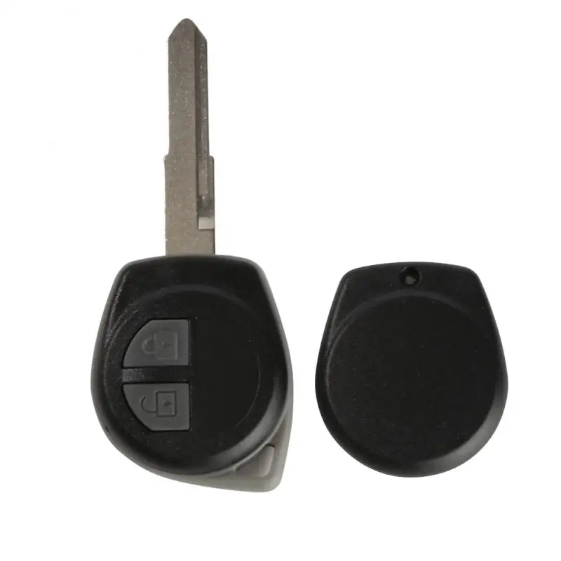 Chave Remota Shell De Caso 2 Botões +Uncut Lâmina Shell De Substituição De Cobertura Para Suzuki Vauxhall Agila Auto Acessórios Do Carro