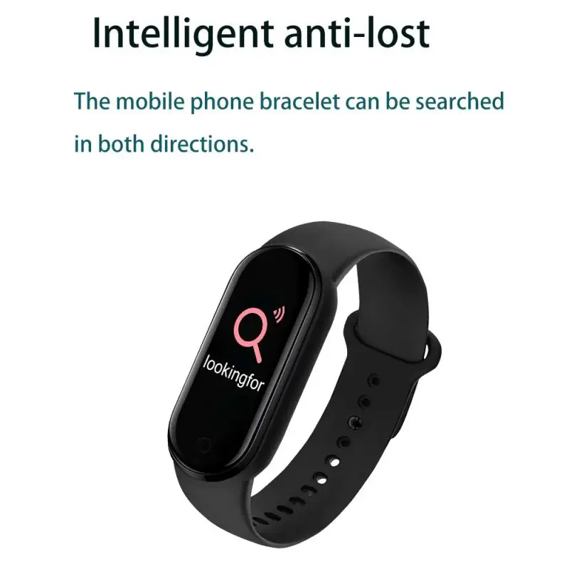 M5 Banda Inteligente Esporte Smart Watch Homens Mulher a Pressão Arterial Monitor de frequência Cardíaca de Fitness Bracelete Para o IOS Android Smart Pulseiras