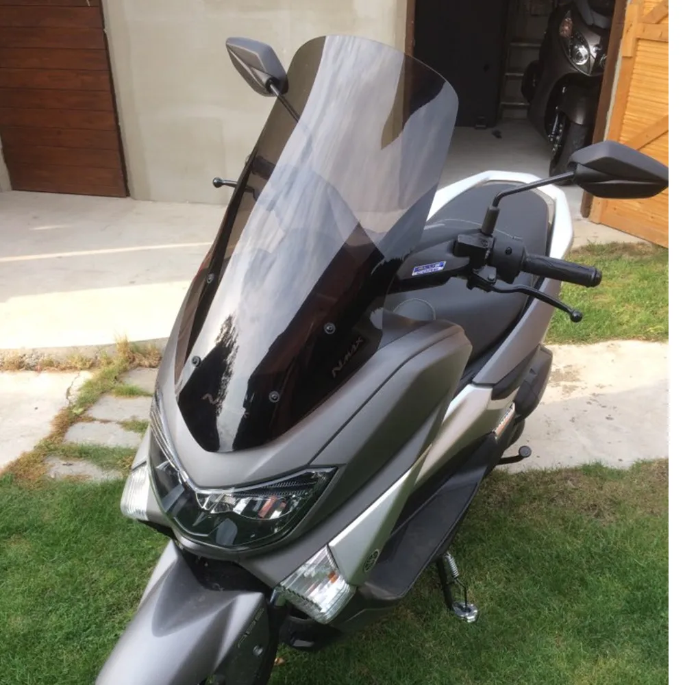 Modificação da Motocicleta superior 20cm nmax pára-brisas, pára-brisa vento de tela defletores de vento para nmax155 nmax 150 2016 2017 2018 2019