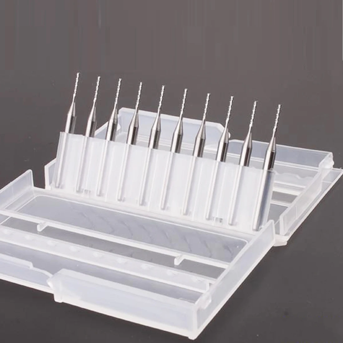 Carboneto de tungstênio da micro mini broca 10PCS de 0,3 mm a 1,2 mm PCB broca CNC, ferramentas para madeira Cor Aleatória impressora 3D acessórios
