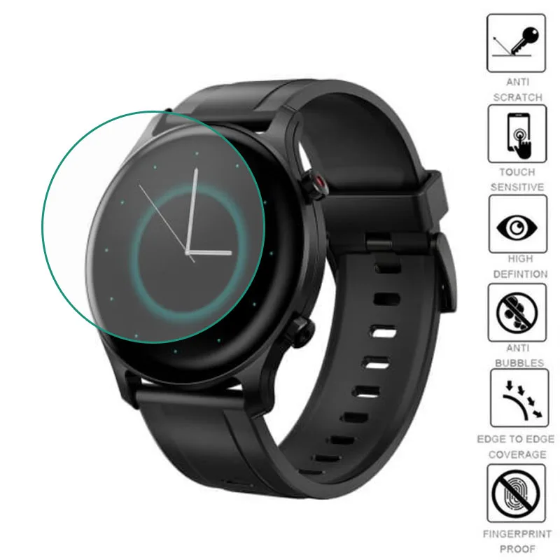 5pcs Macio TPU Película Protetora transparente Smartwatch Guarda Para Xiaomi Youpin Haylou RS3 LS04 Relógio Protetor de Tela de Cobertura de Proteção