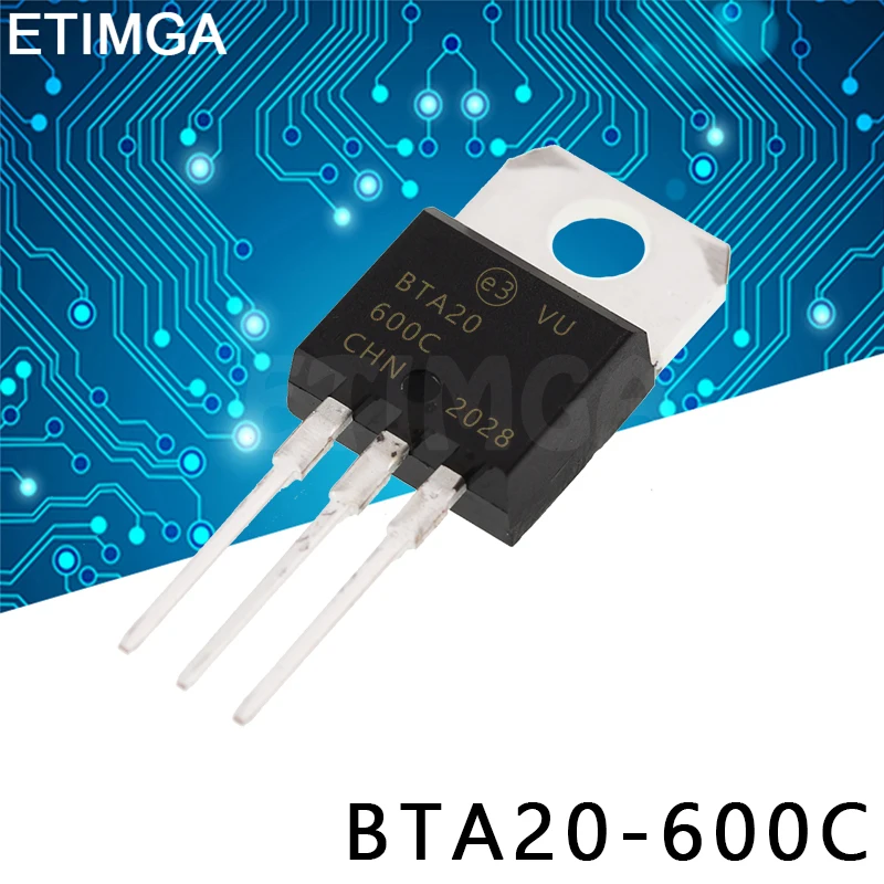 10PCS/LOT BTA20-600B BTA20-600C BTA20-600BW BTA20-600CW A-220 Transistor BTA20600B BTA20600C BTA20600BW BTA20600CW