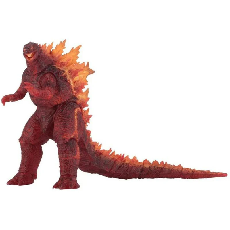 18CM de Dinossauro monstro 2019 Rei dos Monstros PVC Modelo de Queima de Dinossauros Colecionáveis Figura de Ação Monstro Boneca de Brinquedo