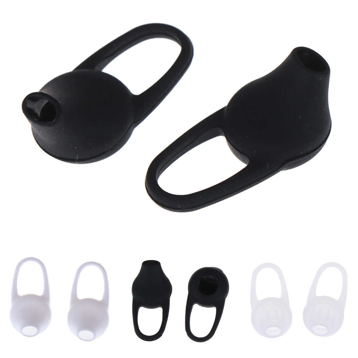 10pcs de Silicone Em-Ear Fone de ouvido Cobre Earbud Bud Dicas de Fones de ouvido Auricular dicas de Tampão de Orelha Almofadas de amortecimento Para Fone de ouvido Bluetooth