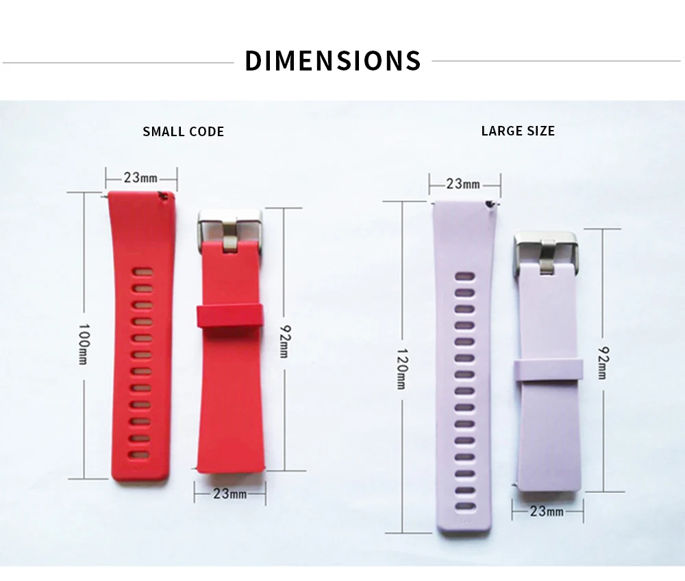 Para Fitbit versa 2 versa lite banda 20mm Universal pulseira de silicone de Substituição de correias de Mudar ouvidos de troca Rápida sem ferramentas