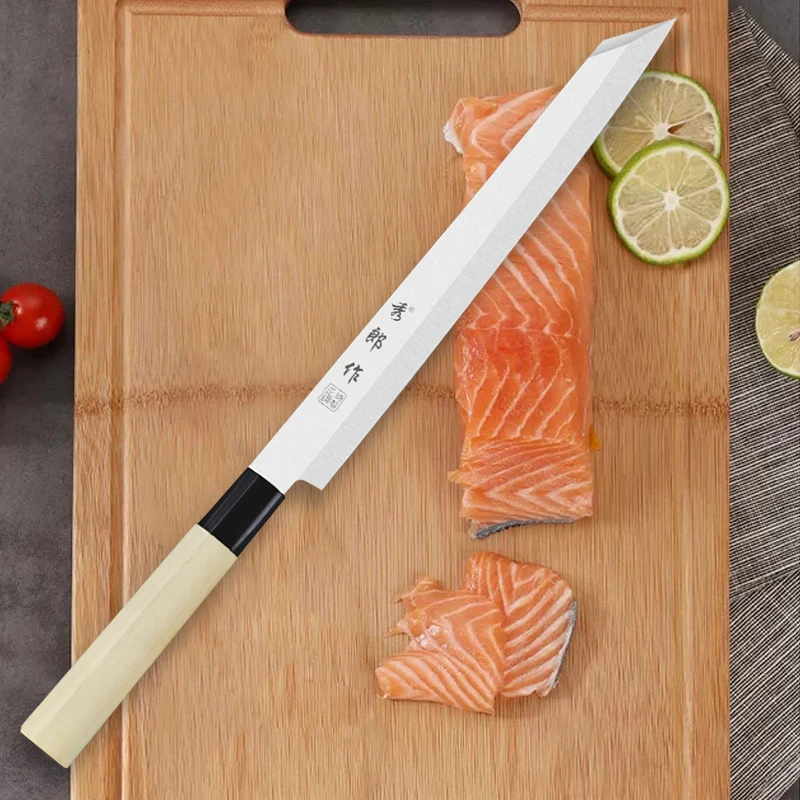 Profissional Japonês Faca Do Chef Sashimi Faca Cozinhar Sushi Faca Afiada Lâmina De Aço Inoxidável Faca De Cozinha Faca De Cozinha