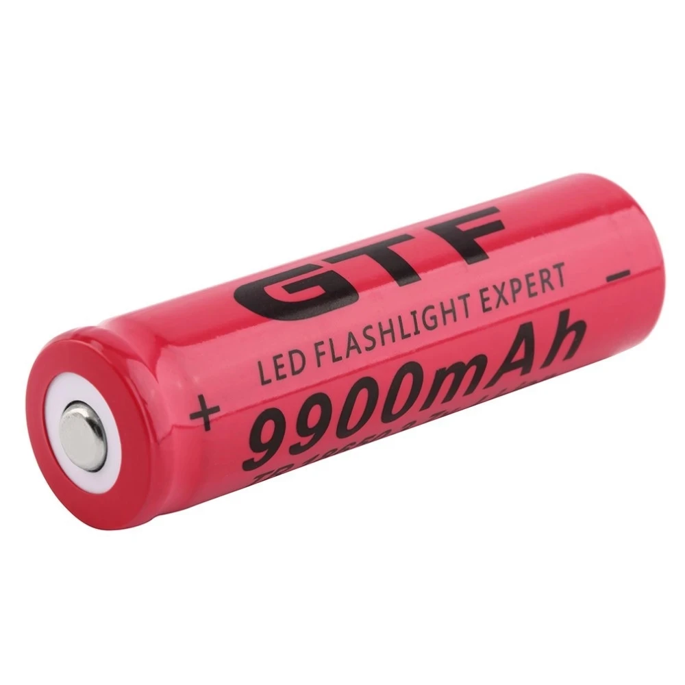 10pcs/lot Novo 18650 bateria de 3,7 V 9900mAh bateria recarregável do li-íon para a lanterna elétrica do Diodo emissor de brinquedo Tocha célula de bateria 18650