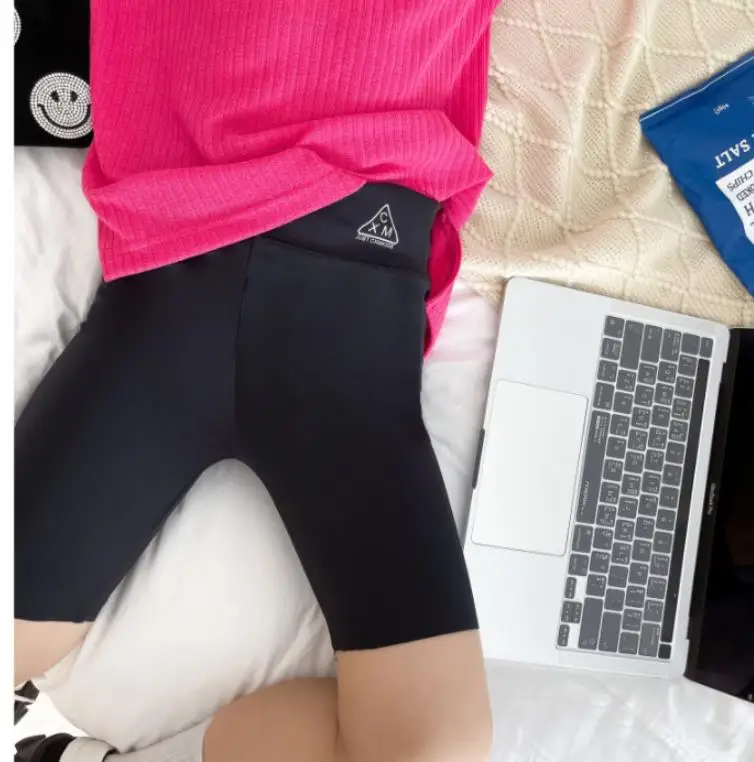 Meninas meia calça de verão novos calções de crianças de moda Elasticidade shorts wz46