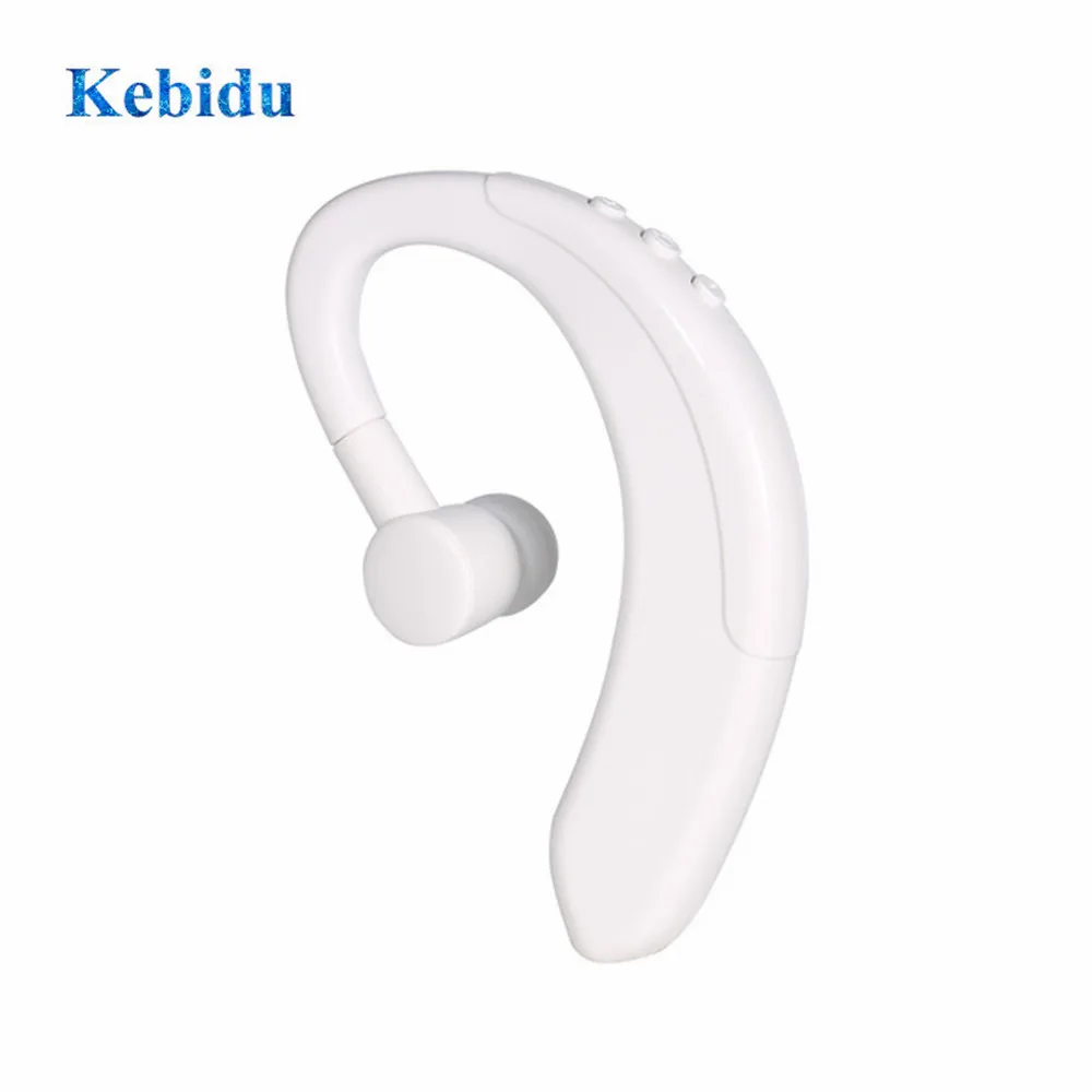 KEBIDU Bluetooth 5.0 Fone de ouvido Sports sem Fio, Fones de ouvido Com Microfone de mãos-livres Fones de ouvido Mãos Livres Fone de ouvido Y10 Gancho da Orelha
