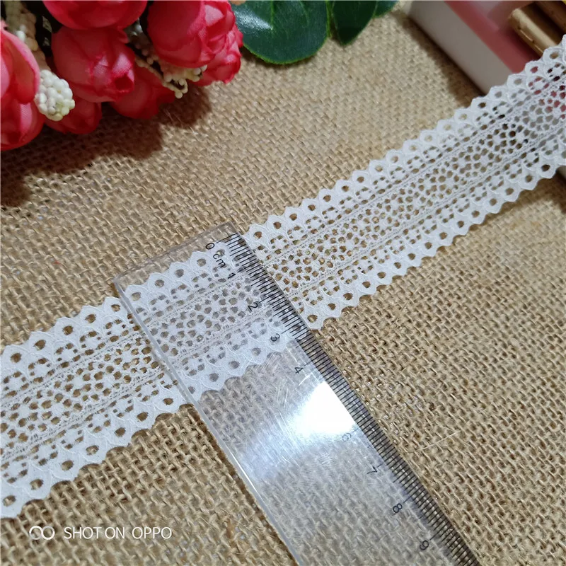 3.5 cm s1867-2 de Nylon Spandex elástico do Jacquard laço enfeites de costura para as mulheres da roupa interior roupa vestido de casamento de diy