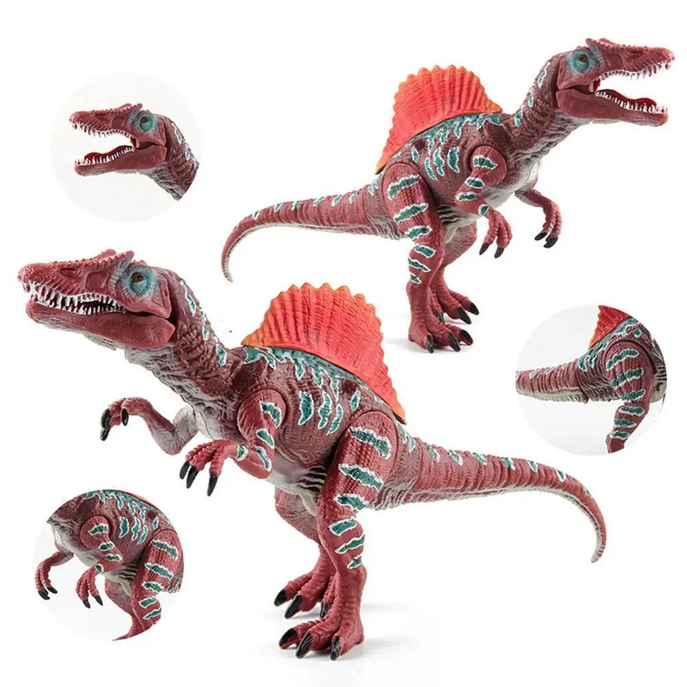 Grandes Conjuntos Móveis de Dinossauro de Brinquedo: um Modelo de Simulação de Dinossauros do Jurássico Tiranossauro Pterosaur Brinquedo B3I7