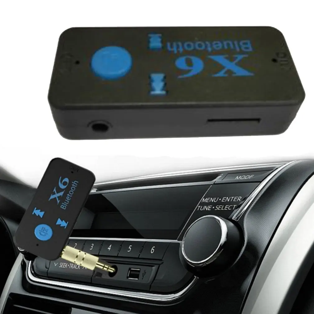 Mini-3,5 mm ESTÉREO AUX Estéreo de Música Placa de mãos livres para Automóvel Receptor de Áudio Cartão do Tf do Apoio Portátil Walkman Para Carro, alto-Falante Fone de ouvido